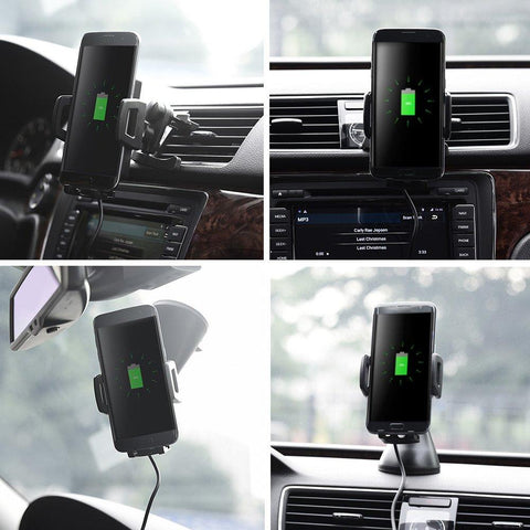 4K Wireless Charger Fast Car Phone Holder - Zee Gadgets - Neurowave Gadgets, Best, Latest Gadgets. 