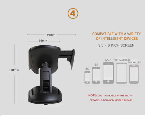  Universal Phone Dash Mount - Zee Gadgets - Neurowave Gadgets, Best, Latest Gadgets. 