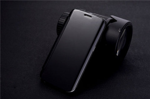  Samsung Galaxy S5/S6/S7/S8 Edge Smart View Leather Case - Zee Gadgets - Neurowave Gadgets, Best, Latest Gadgets. 
