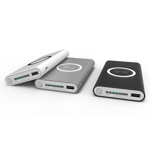 Qi 8000mAh Power Bank Wireless Charger - Zee Gadgets - Neurowave Gadgets, Best, Latest Gadgets. 