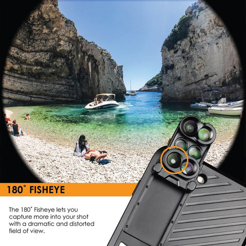  Enhance Fisheye Lens Case for iPhone - Zee Gadgets - Neurowave Gadgets, Best, Latest Gadgets. 