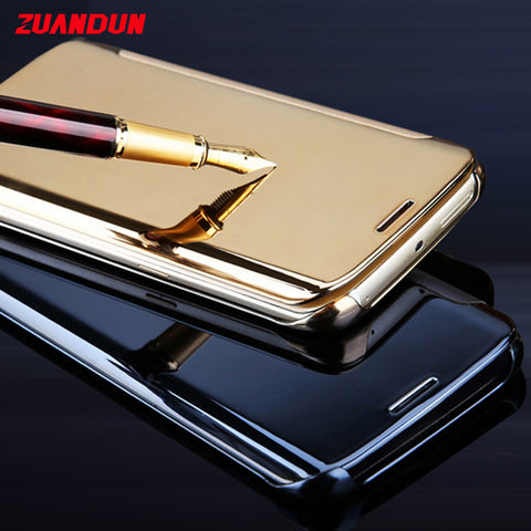 iPhone Mirror Case with Leather Back - Zee Gadgets - Neurowave Gadgets, Best, Latest Gadgets. 