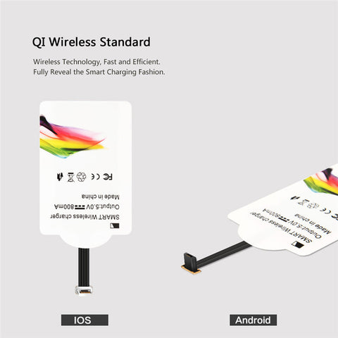  Qi Wireless Charger Receiver for All Smartphone - Zee Gadgets - Neurowave Gadgets, Best, Latest Gadgets. 