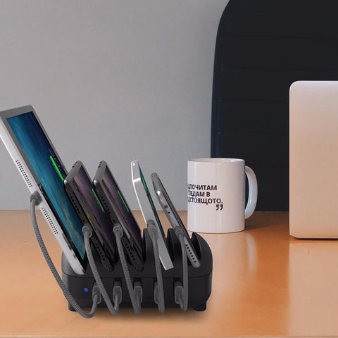  5 Ports USB Charger Station - Zee Gadgets - Neurowave Gadgets, Best, Latest Gadgets. 
